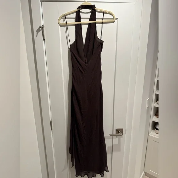 Bec & Bridge Brown Backless Dress - Picture 4 of 4